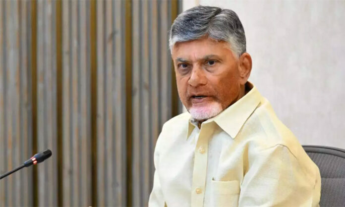 Andhra Pradesh Chief Minister Chandrababu reviews Cyclone Arnab preparedness and directs district collectors to evacuate residents from low-lying areas.