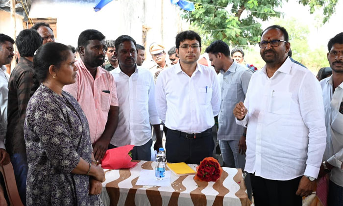Indiramma Houses for Eligible Poor Families in Dimmadurthi