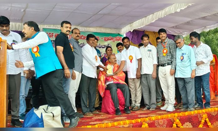 Kamareddy DEO Mallikarjun inaugurates mandal-level Kabaddi, Kho-Kho, and Volleyball competitions at Brahmanapalli village in Tadwai mandal.