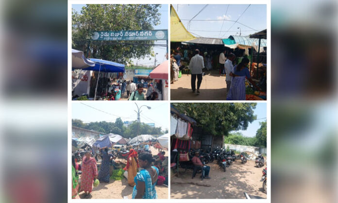 Allegations of middlemen interference, high vegetable prices and parking fee collections at Saroornagar Rythu Bazar