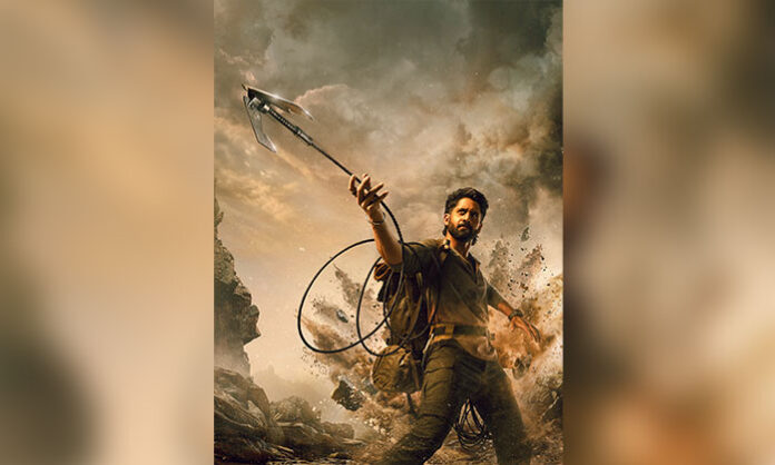 Naga Chaitanya in the new Vrushakarma poster marking the 50-day countdown to its December 4, 2026 theatrical release.