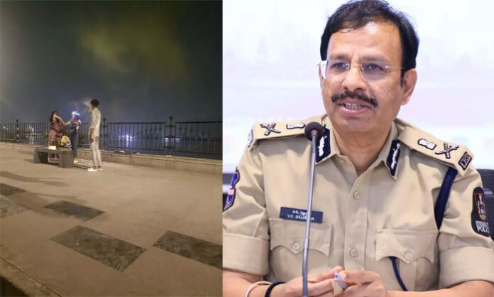 Hyderabad CP V.C. Sajjanar appeals to the public to avoid midnight birthday celebrations on Tank Bund and other public roads.